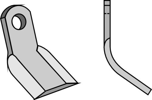 Y-blade 110x40mm