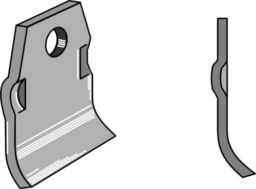Blade 80x65mm