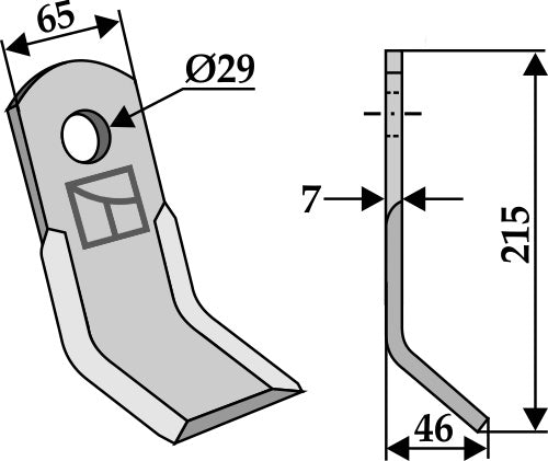 Y-Blade 215x65mm