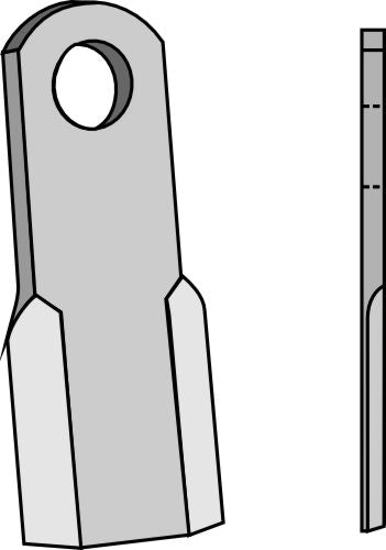 Straight blade 212x60mm
