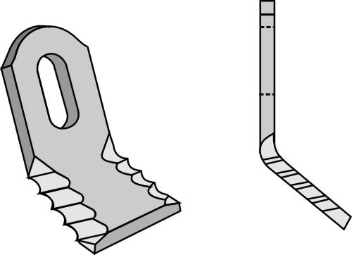 Y-blade 95x40mm