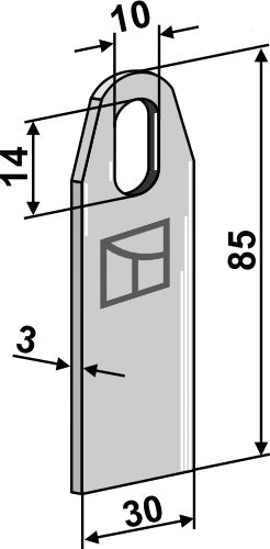 Scarifier blade