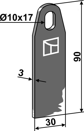 Scarifier blade