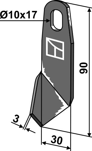 Wing-knife - right