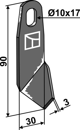 Wing-knife left