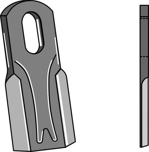 Straight blade 110x40mm