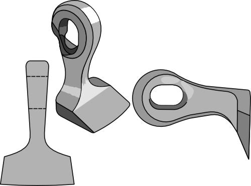 Pruning hammer 50x15,5mm - quick change system
