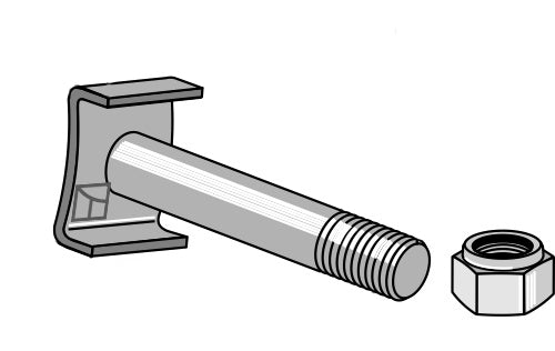 Bolt with self-locking nut - 10.9