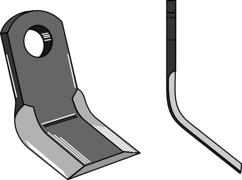 Y-blade 130x50mm