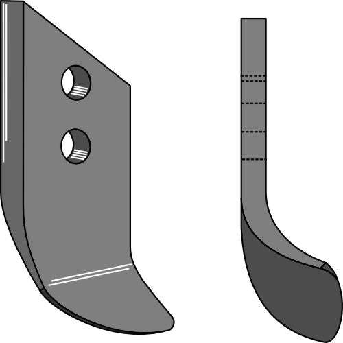 Trencher blade