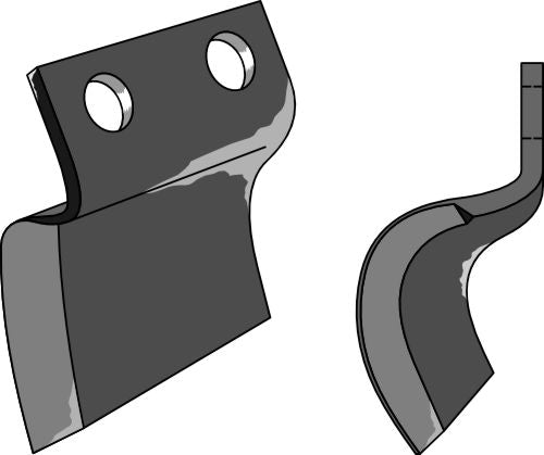 Trencher blade - left