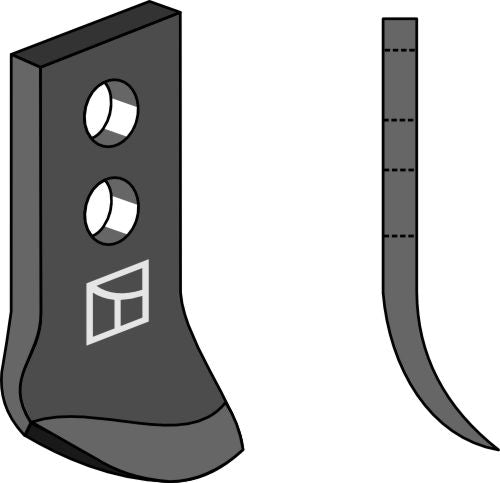 Trencher blade
