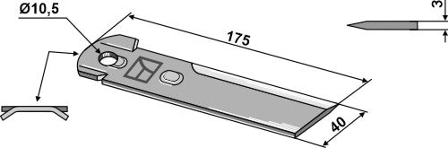 Counter-blade