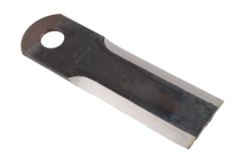 Straw chopper flail blade