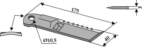 Counter-blade
