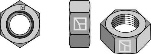 Hexagon locknut