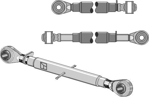 Top-links M30x3,5 standard