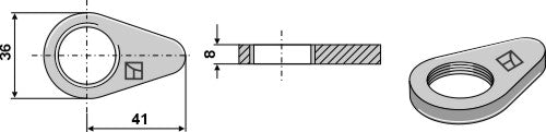 Locknut - standard