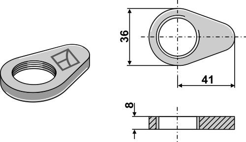 Locknut - standard