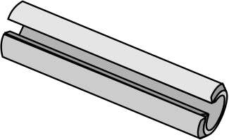 Clamping pin Ø6x45