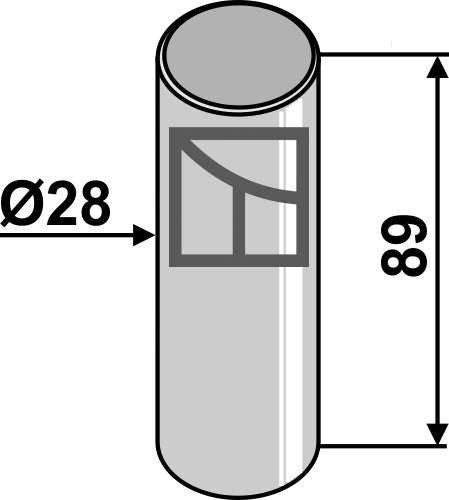 Pin Ø28