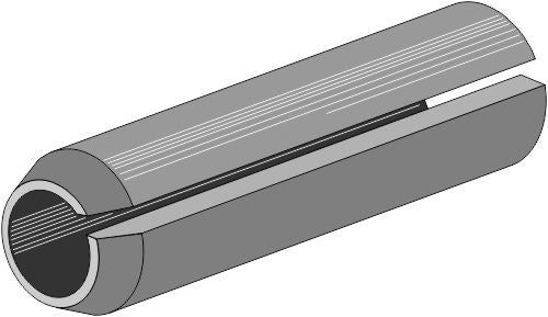 Clamping pin - Ø8x50