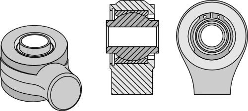 Ball joint terminals for top-links to be welded