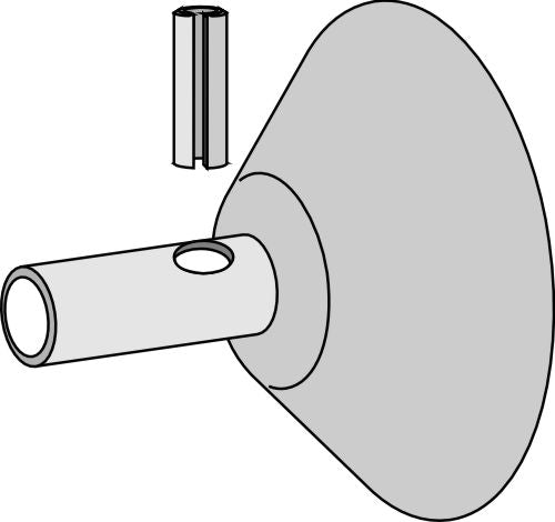 Reduction cone Cat. II-I for lower hooks