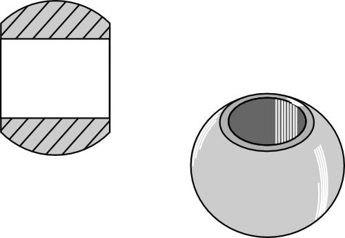 Ball for lower link hooks - Cat. III-II
