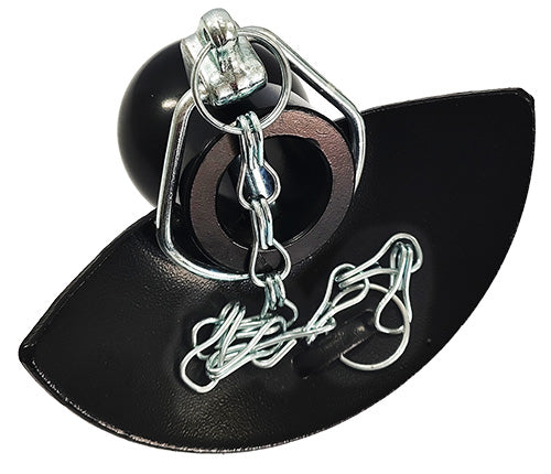 Ball guide cone Cat.II with linch pin - BLACK LINE