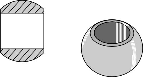 Ball for lower links hooks - Cat. IV