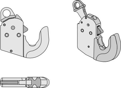 Automatic hook for lower links - Cat. lIS