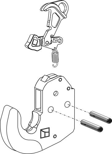 Clamping pin 2 pcs