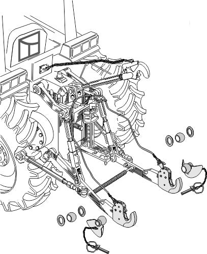 Quick coupler - Cat. II