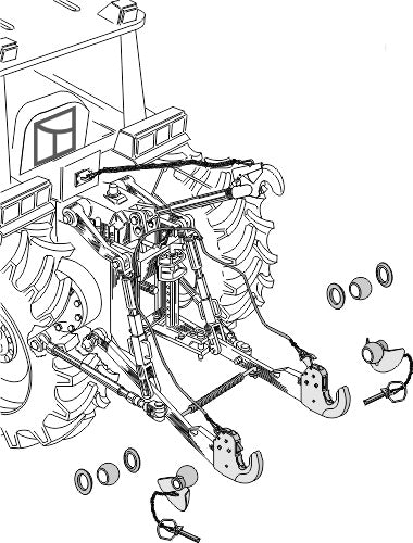 Quick coupler - Cat. III