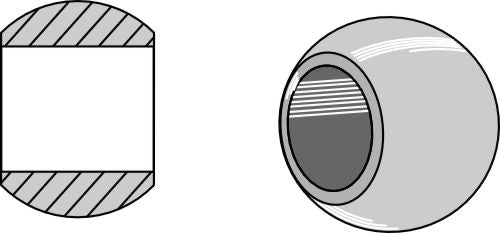 Ball for lower link hook Cat. III HD