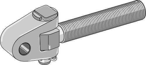 Swivelling tie-rod M36x3