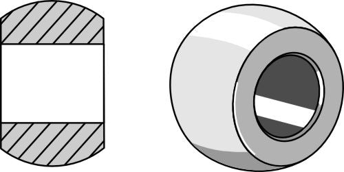 Ball for lower links hooks - Cat. II-I