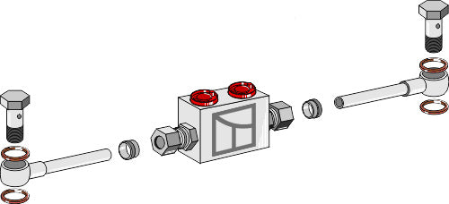 Storage block assembly compl.