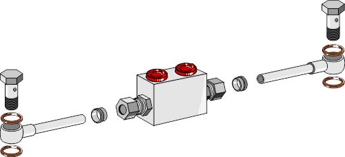 Storage block assembly compl.