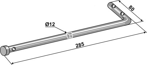 Fixing lever