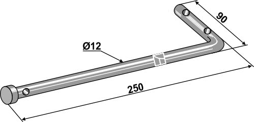 Fixing lever