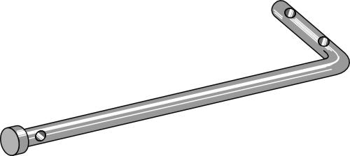 Fixing lever
