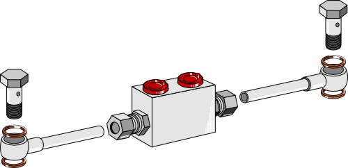Storage block assembly compl.