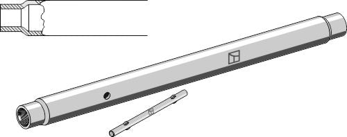 Tube M30x3,5