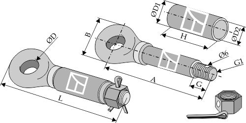 Trailer coupling ring