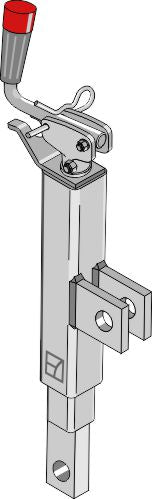Lever for depth regulation