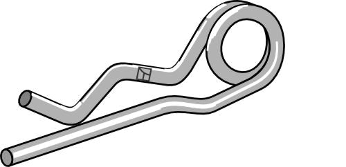 Double spring pin