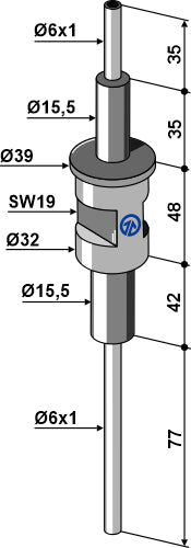 Fertilizer tube