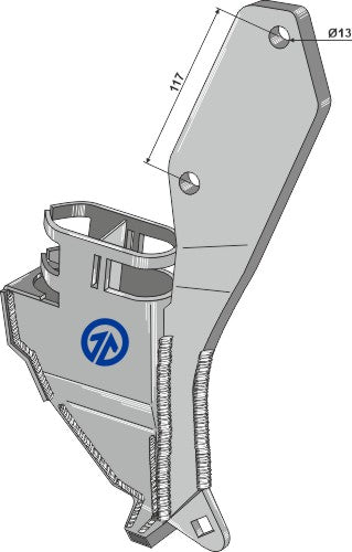 Holder - right model
